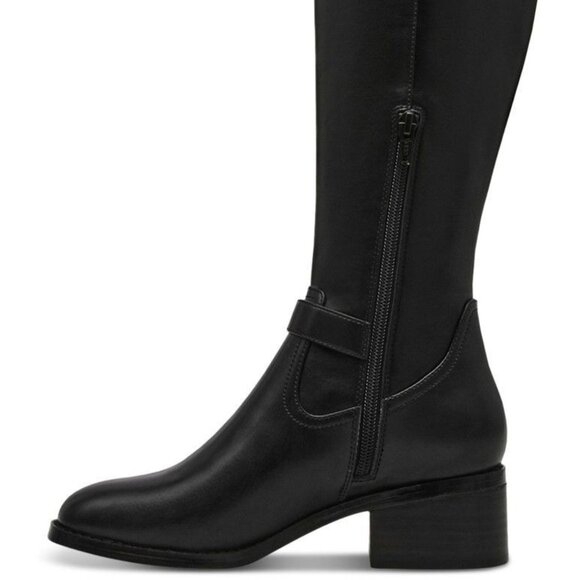 DV by Dolce Vita Womens Elyse Over Knee Buckle Block Heel Boot Size 8.5 - F55 - Picture 4 of 5